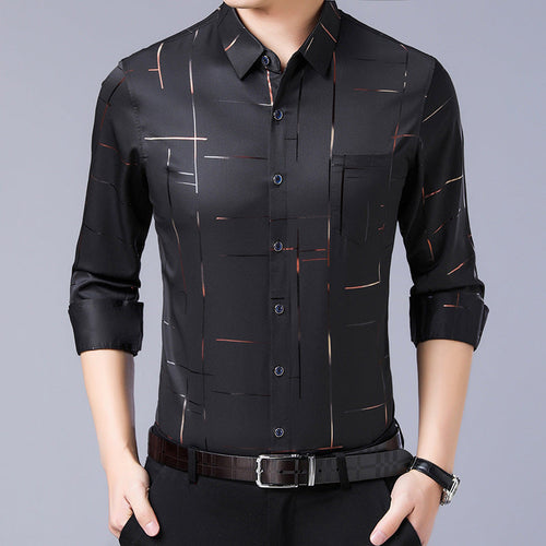 Men's Thin Iron-free Shirt